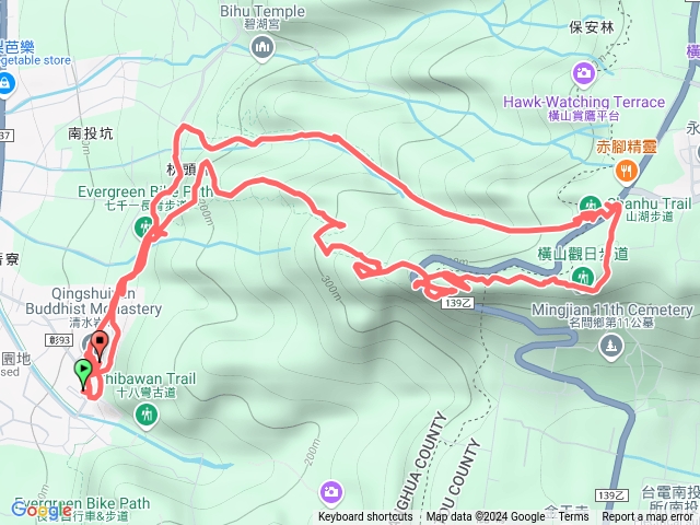 橫山登山步道預覽圖