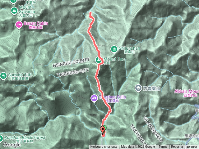 武稜山莊桃山神木預覽圖