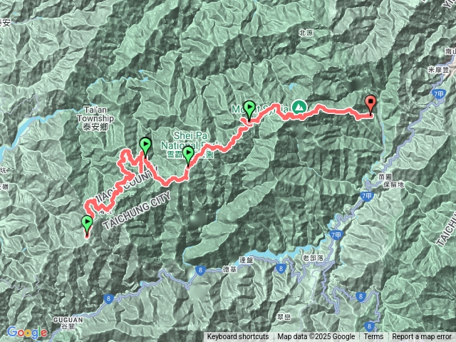 雪山西稜+甘木林山預覽圖