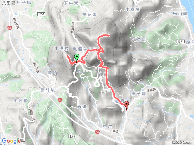 觀音山尋寶一次走4條路線