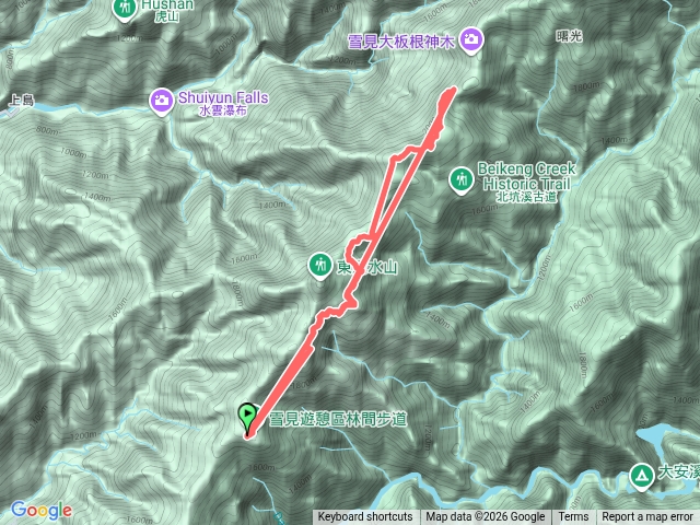 雪見北坑山大板根預覽圖