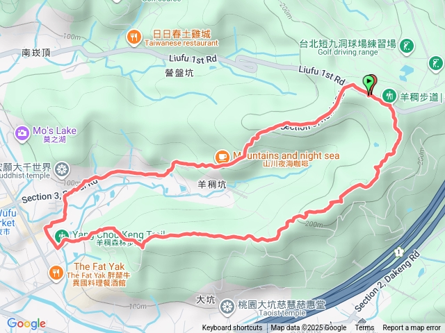 羊稠森林步道(六福一路口進-仁愛路柏油路O型)預覽圖