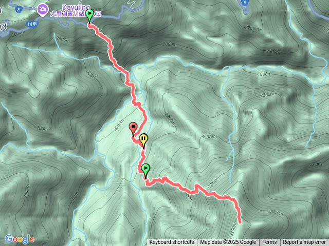 屏風山登山山徑步道健走