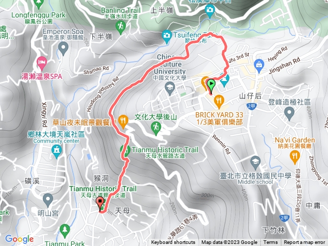 天母古道（下）