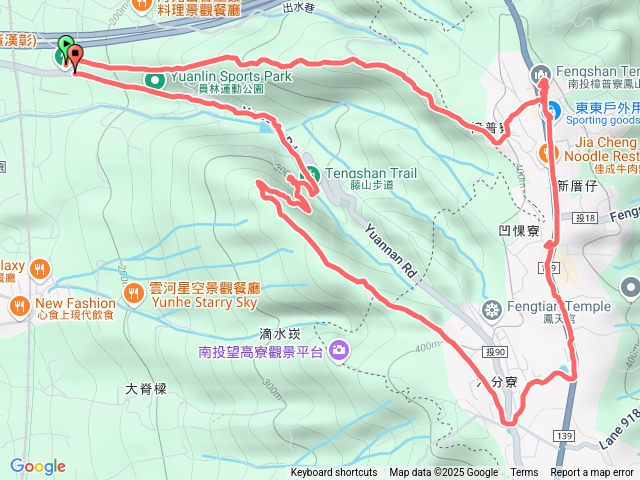 萬裡長城加藤山步道