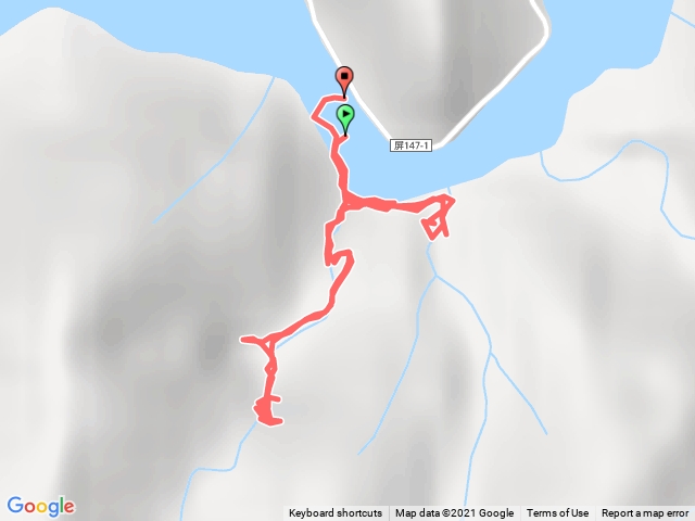 枋山溪支流瀑布