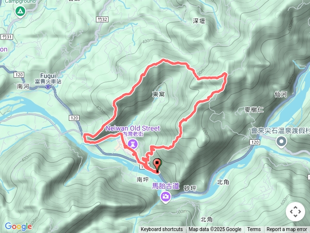 內灣三山四連峰 「內灣老街」O 走 2025 D0427 內灣山 → 麥樹仁山南峰 → 麥樹仁山 →白石湖山