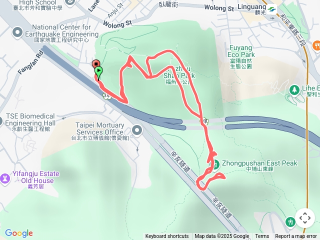 福州山、中埔山東峰P型
