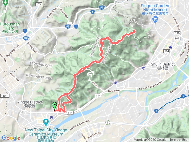 鶯歌青龍嶺來回縱走