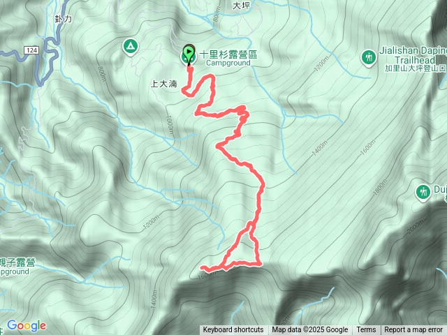 20231205_大湳林道→西加里分遣所→騰龍山