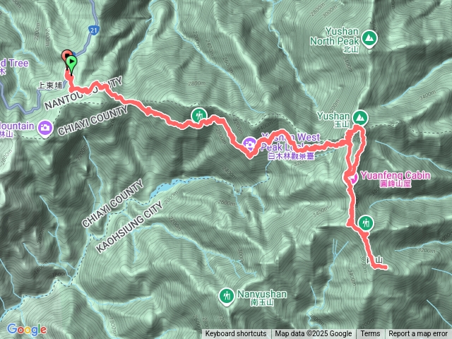 玉山南峰.東小南山.玉山主峰(含休息104分鐘)預覽圖