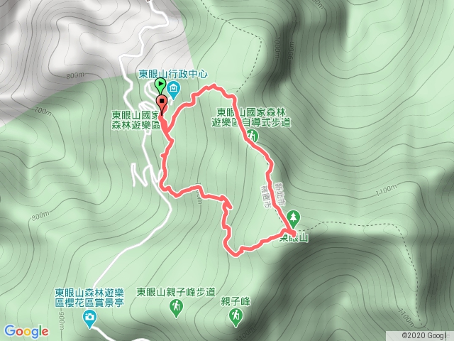 山林美境尋寶石東眼山自導式步道20200801