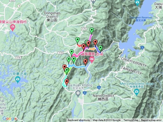大凍山系-綠色長城南段
