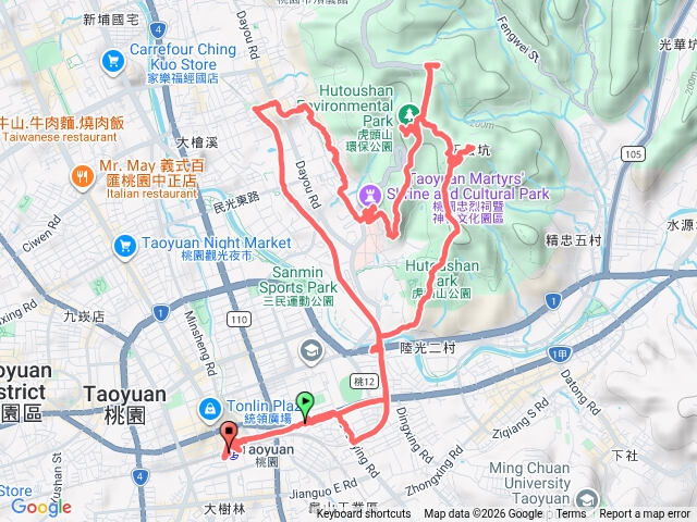 桃園虎頭山