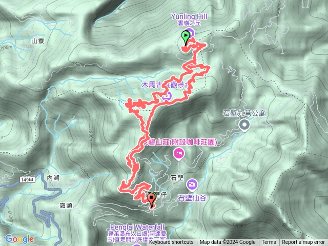 石壁北天宮上木馬古道，雲嶺之丘預覽圖