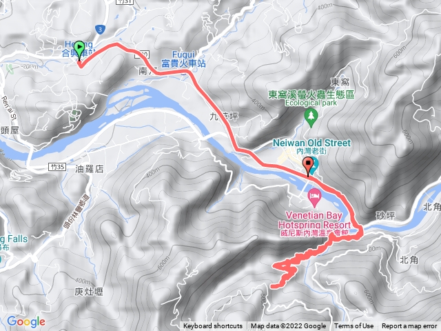 新竹馬胎古道