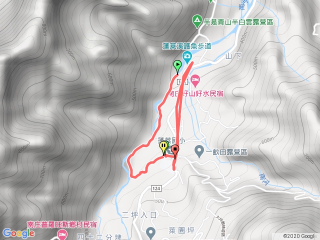 篷萊溪護魚步道