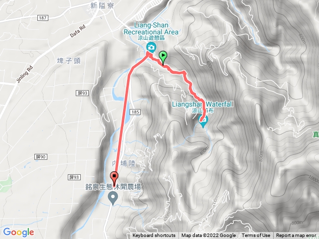 涼山瀑布