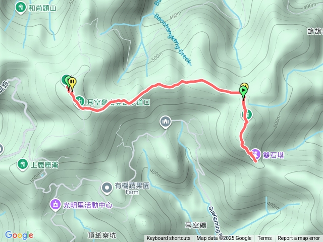 耳空龜山/雙石塔折返預覽圖