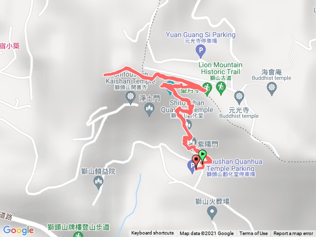 20211106苗栗獅頭山-勸化堂望月亭三角點