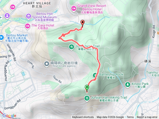 軍艦岩湯守岩新北投預覽圖