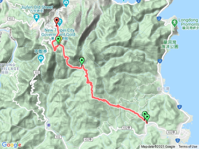 楊廷理古道-文秀坑展到金瓜石