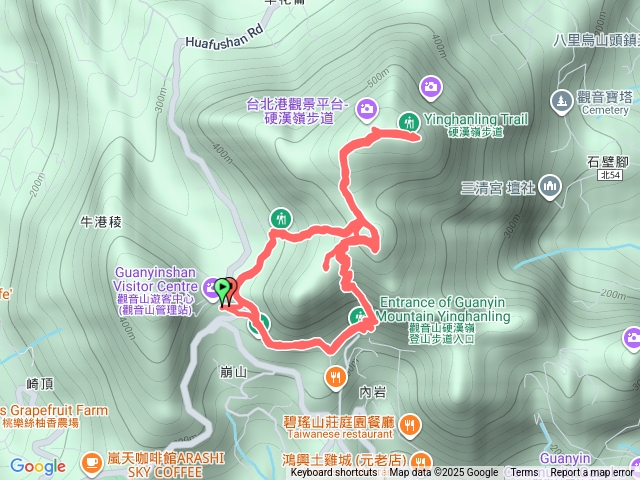 觀音山六進六出