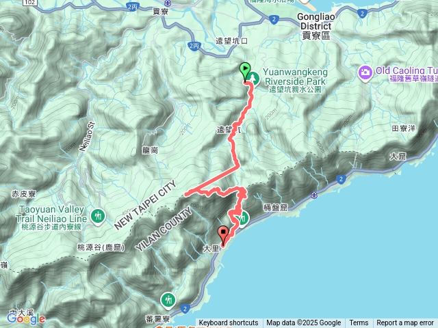 草嶺古道