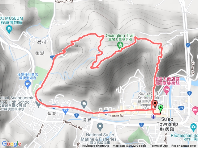 七星嶺步道，一星觀泉，二星觀澳，三星觀山，四星觀樹，五星觀港，六星觀海，七星嶺，星嶺公園，蘇澳山，好漢坡