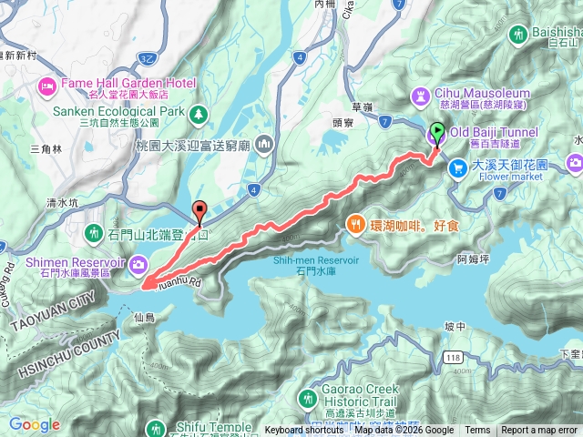 頭溪縱走預覽圖