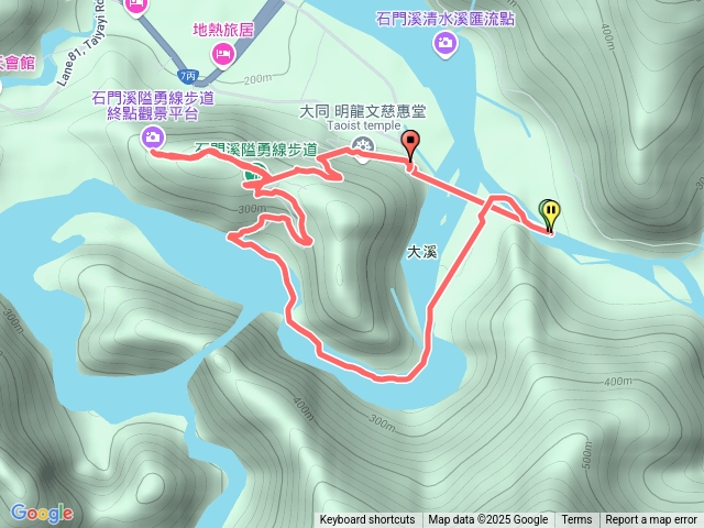 石門溪隘勇線步道溯溪環走,乾季限定,慎入