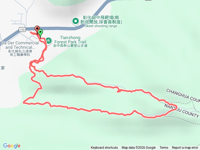 田中森林登山步道預覽圖