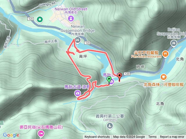 馬胎登山口進南坪古道走120縣道回，小0預覽圖