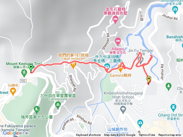 山尖路-水圳橋-一線天