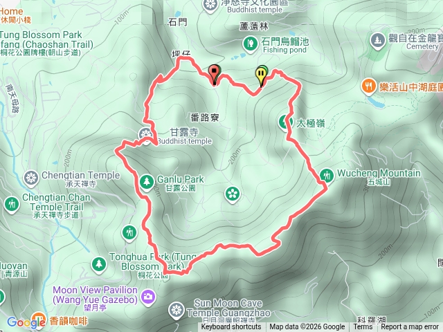 20260517石門路68號上太極嶺、五城山、天上山下甘露寺O形