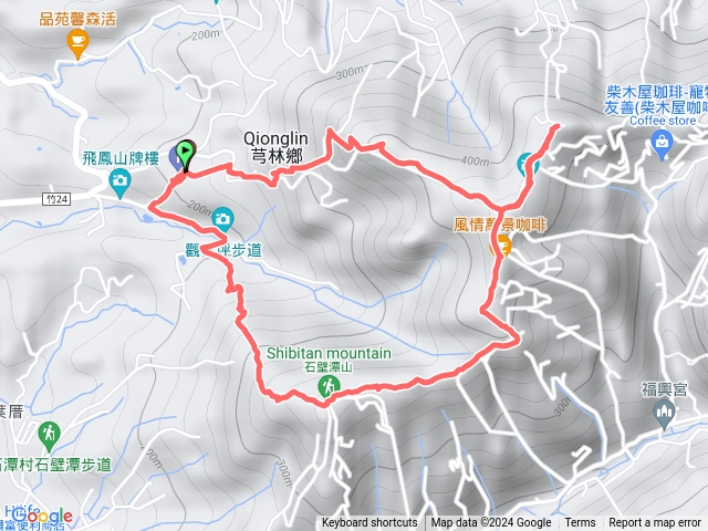 飛鳳山、中坑山O走