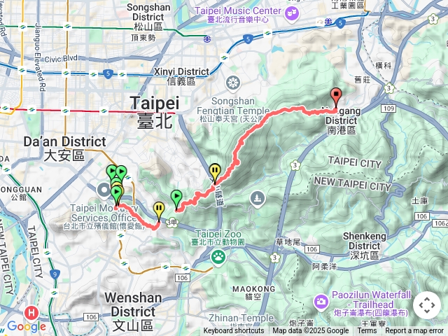 台北大蹤走第6段走天際線