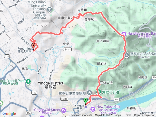 鶯鳳縱走-鶯歌-鳳鳴預覽圖
