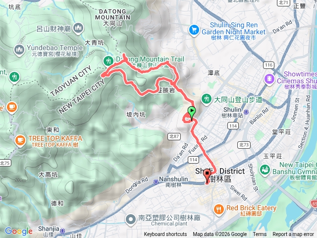 樹林大同山青龍嶺