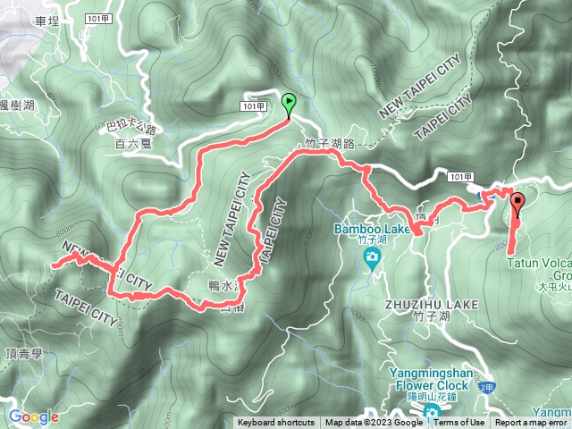 2023年臺北大縱走：尋寶任務臺北大縱走第二段：二子坪至小油坑20230603161705