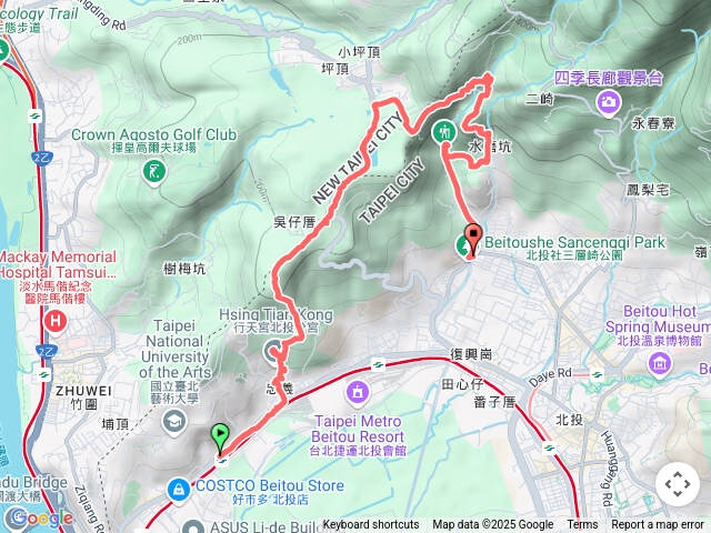 1140606忠義山-貴子坑步道