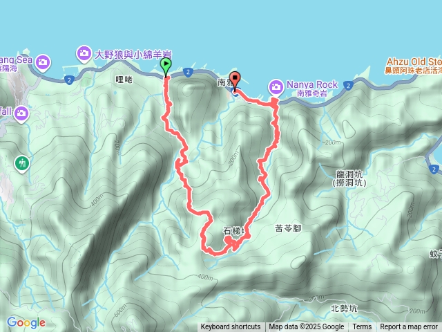 保羅尖 双鬼小霸尖 石梯坑古道預覽圖