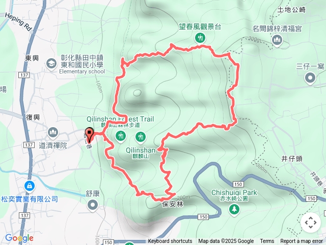 彰化田中贊天宮O繞（田中大小劍→小奇萊→內樹尾山→三叉山→無名山大縱走）
