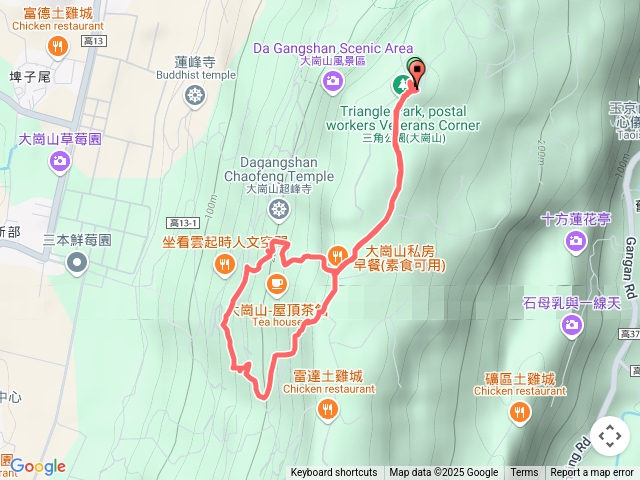 大岡山小百岳