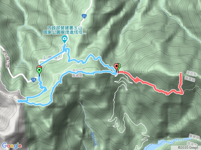 塔塔加三山:鹿林前山、鹿林山、麟趾山+玉山前峰