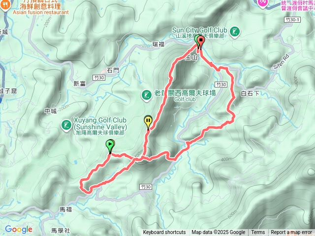 赤柯山東西獅頭山馬福山玉山8字連走預覽圖