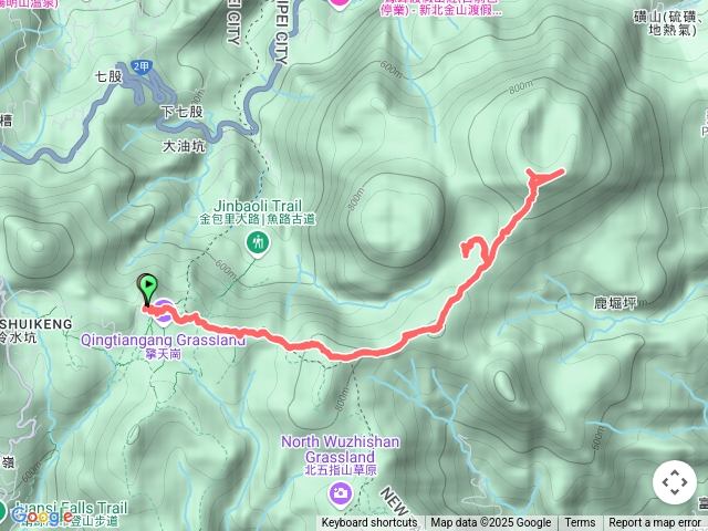 磺嘴山翠翠谷步道