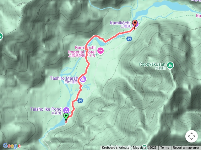 日本岐阜上高地健行0618.4K.80m