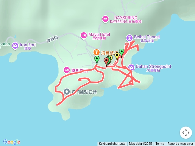 馬祖南竿_官帽山景觀區+遊客中心+大漢據點+印第安人頭岩＋馬祖國家風景區管理處+北海坑道（藍眼淚）