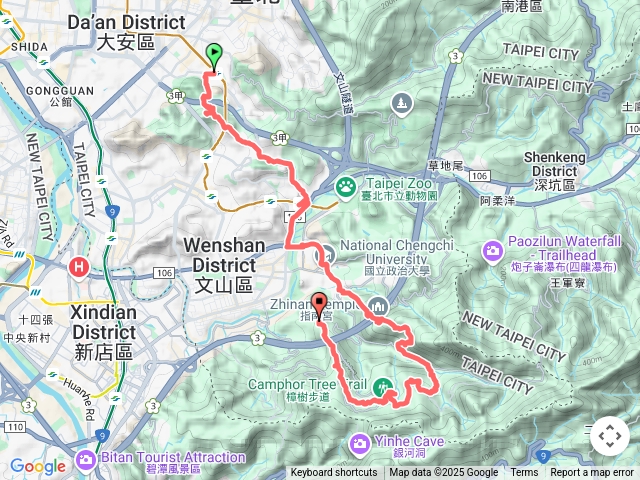 臺北大縱走6+7段